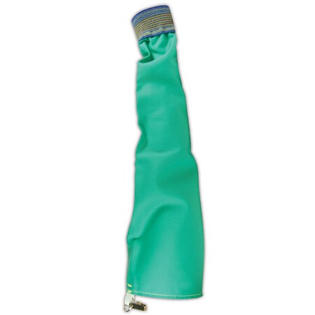 Magid Sparkguard® 18023Cp Green 23" Flame Resistant Sleeve W/Alligator Clip, 180-23-CP